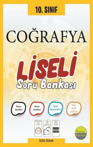 10.Sınıf Liseli Coğrafya Soru Bankası