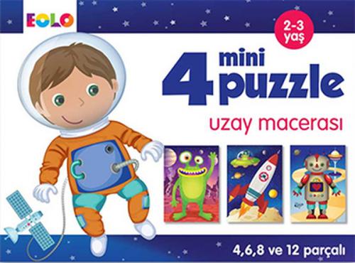 4 Mini Puzzle - Uzay Macerası