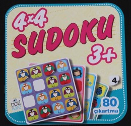 4 x 4 Sudoku – 4 (3 Yaş +)