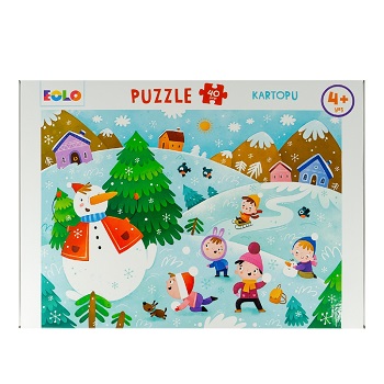 40 Parça Yer Puzzle – Kartopu