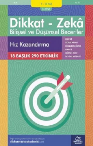 9-10 Yaş Dikkat - Zeka Bilişsel ve Düşünsel Beceriler 3. Kitap - Hız K