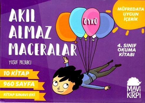 Akıl Almaz Maceralar (4. Sınıf 10 Kitap Set)