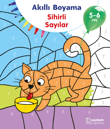 Akıllı Boyama Sihirli Sayılar 5-6 Yaş