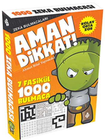 Aman Dikkat! - Zeka Bulmacaları 7 Fasikül - 1000 Bulmaca