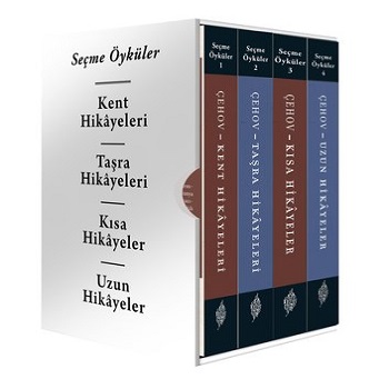 ANTON ÇEHOV-SEÇME ÖYKÜLER TAKIM (4 Kitap)