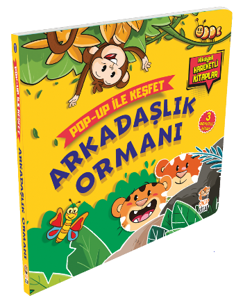 Arkadaşlık Ormanı - Pop-Up İle Keşfet (Ciltli)