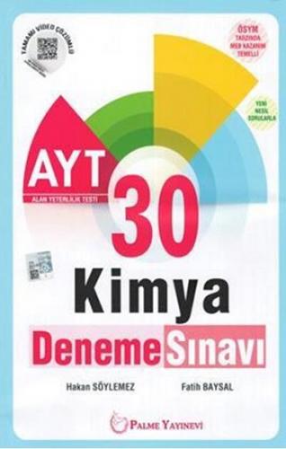 AYT Kimya 30 Deneme Sınavı