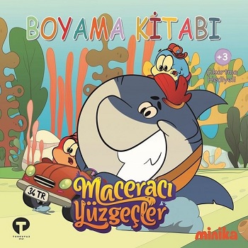 Boyama Kitabı - Maceracı Yüzgeçler 2 (Ciltli)