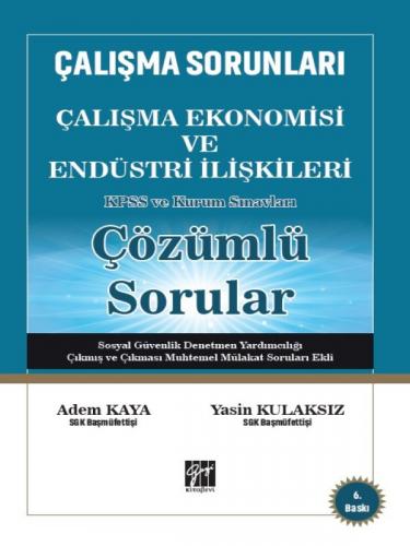 Çalışma Ekonomisi ve Endüstri İlişkileri Çözümlü Sorular