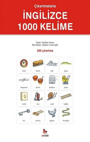 Çıkartmalarla Kelime Öğreniyorum Serisi - Çıkartmalarla İngilizce 1000