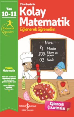 Çıkartmalarla Kolay Matematik 10-11 Yaş