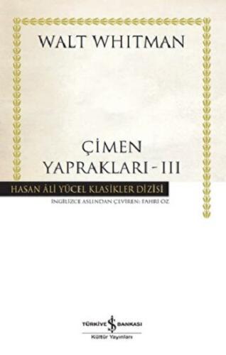 Çimen Yaprakları - 3 (Ciltli)