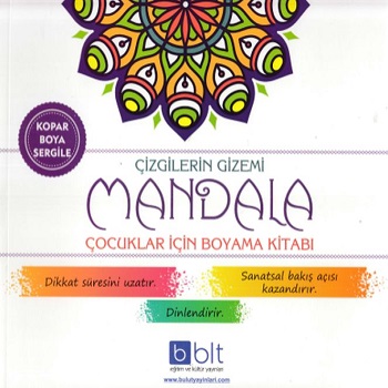 Çizgilerin Gizemi - Mandala Çocuklar İçin Boyama Kitabı