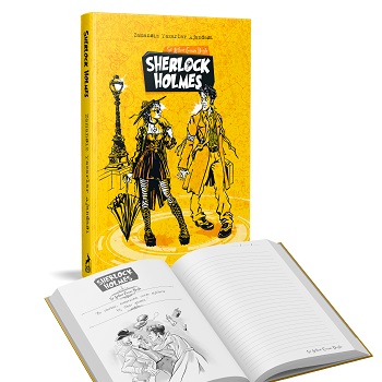 Çocuklar İçin Sherlock Holmes Süresiz Ajanda (Ciltli) - Zamansız Yazar