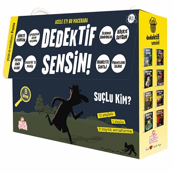 Dedektif Sensin (8 Kitap)