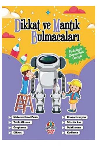 Dikkat Ve Mantık Bulmacaları Mor Kitap