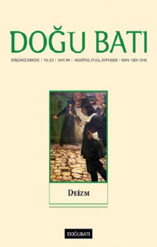 Doğu Batı Düşünce Dergisi Yıl: 23 / Sayı: 94 Ağustos, Eylül, Ekim 2020