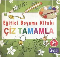 Eğitici Boyama Kitabı - Çiz Tamamla