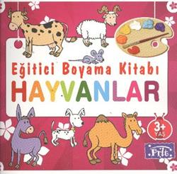 Eğitici Boyama Kitabı - Hayvanlar