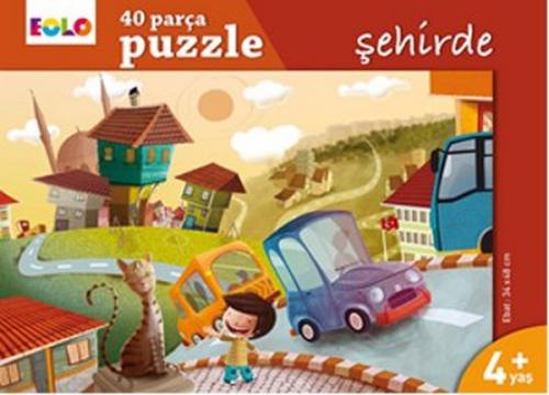 Eolo 40 Parça Puzzle - Şehirde