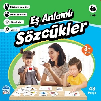 Eş Anlamlı Sözcükler - Eğitici Yapboz