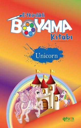 Etkinlikli Boyama Kitabı Unicorn