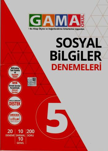 Gama 5 Sosyal Bilgiler Denemeleri