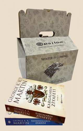 Game Of Thrones Taht Oyunları 9 Kitap Set Özel Kutulu