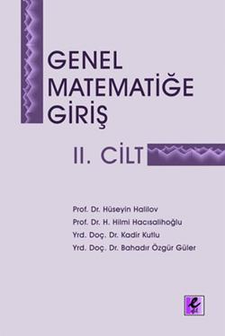 Genel Matematiğe Giriş 2. Cilt