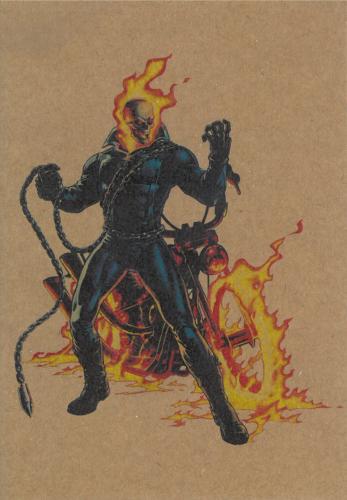 Ghost Rider A6 Defter