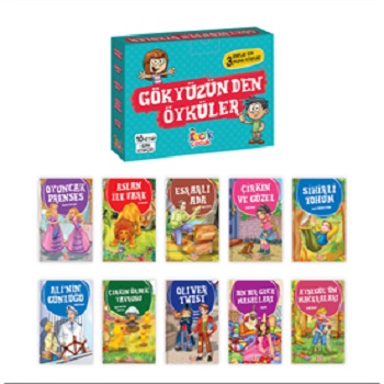 Gökyüzünden Öyküler (10 Kitap + Soru Kitapçığı)