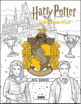 Harry Potter Filmlerinden Resmi Boyama Kitabı – Hufflepuff Özel Baskıs