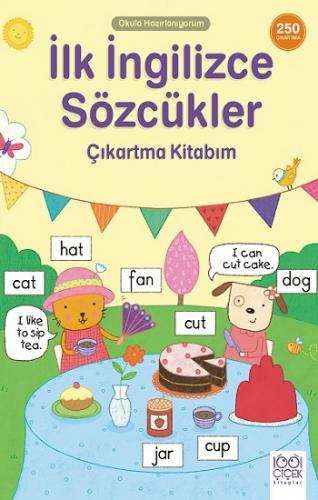 İlk İngilizce Sözcükler Çıkartma Kitabım