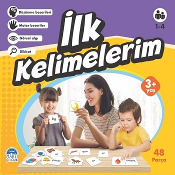 İlk Kelimelerim - Eğitici Yapboz (3+ Yaş)