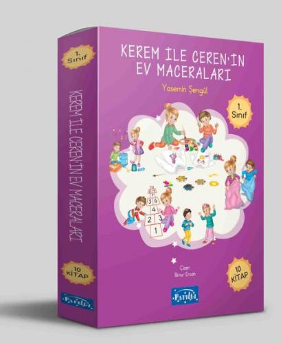 Kerem ile Ceren'in Ev Maceraları 10 Kitap Set