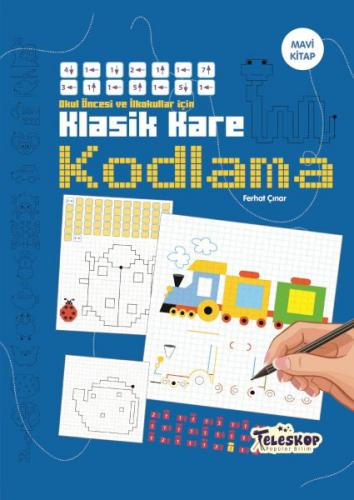 Klasik Kare Kodlama Mavi Kitap