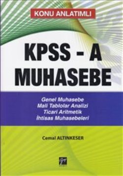 Konu Anlatımlı KPPS-A Muhasebe