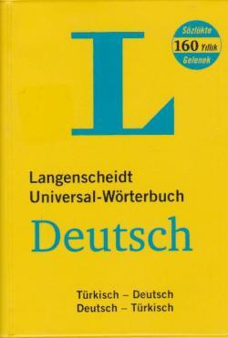 Langenscheidt Universal-Worterbuch Türkisch Türkisch-Deutsch / Deutsch