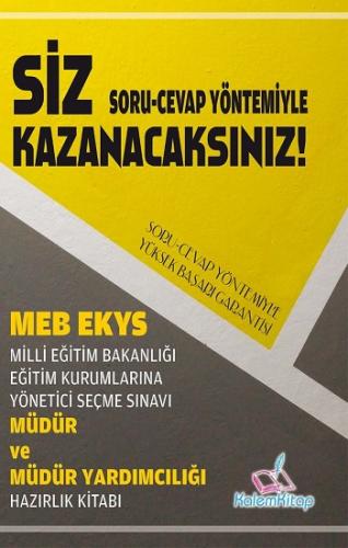 MEB EKYS 2023 Müdür ve Müdür Yardımcılığı Sınavı Soru-Cevap Yöntemli H