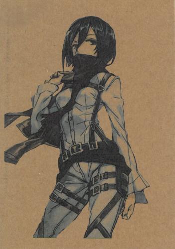 Mikasa Ackerman A6 Defter