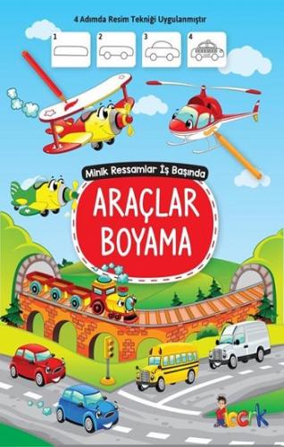 Minik Ressam İş Başında -Araçlar Boyama