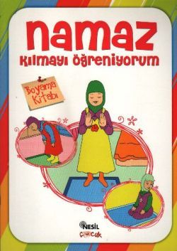 Namaz Kılmayı Öğreniyorum Kız - Boyama