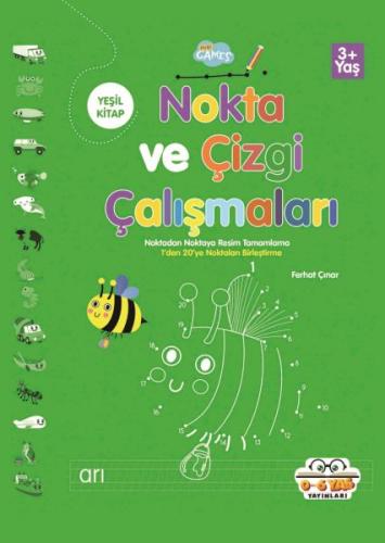 Nokta ve Çizgi Çalışmaları Yeşil Kitap