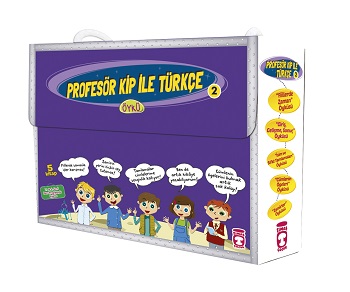 Profesör Kip İle Türkçe 2 Set - (5 Kitap)