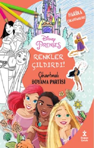 Renkler Çıldırdı- Disney Prenses Çıkartmalı Boyama Partisi