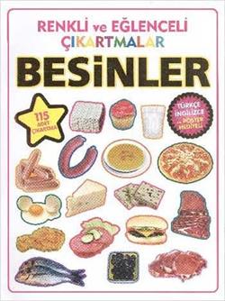 Renkli ve Eğlenceli Çıkartmalar - Besinler (Food)