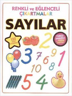 Renkli ve Eğlenceli Çıkartmalar - Sayılar (Numbers)