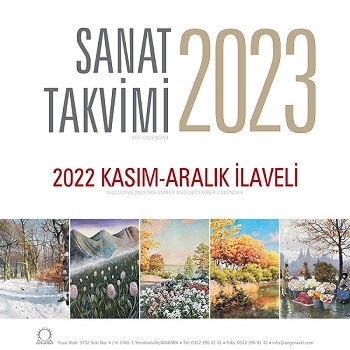 Sanat Takvimi 2023 Duvar Takvimi