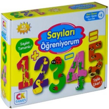 Sayıları Öğreniyorum Okul Öncesi Eğitici-Öğretici Oyun Seti