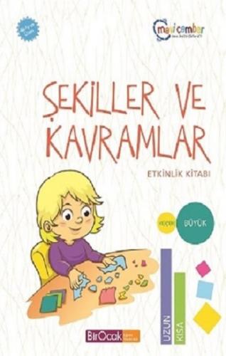 Şekiller ve Kavramlar Etkinlik Kitabı (48 Ay ve Üzeri) - Mavi Çember O